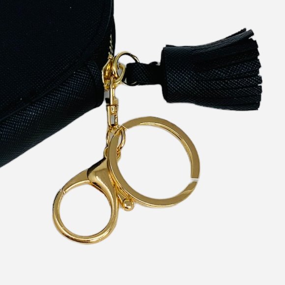 SOLD - Heart Shaped Coin Purse Key Fob - Picture 4 of 4